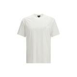 Giorgio Armani White Cotton T-Shirt for Men