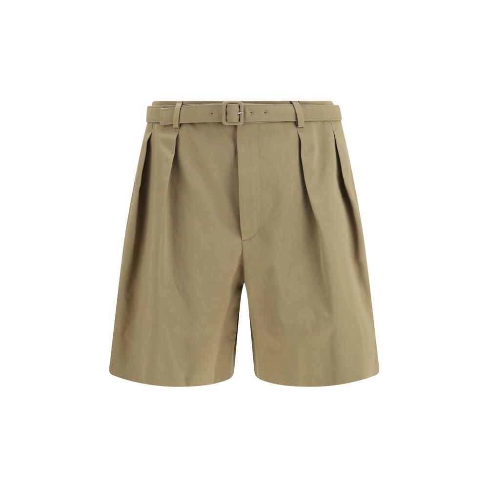 Shorts Bermuda Saint Laurent en Coton Beige