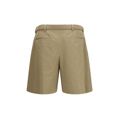 Shorts Bermuda Saint Laurent en Coton Beige
