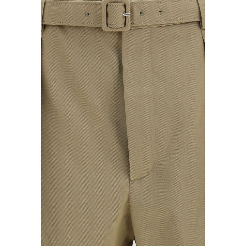 Shorts Bermuda Saint Laurent en Coton Beige