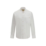 Valentino White Cotton Dress Shirt for Men