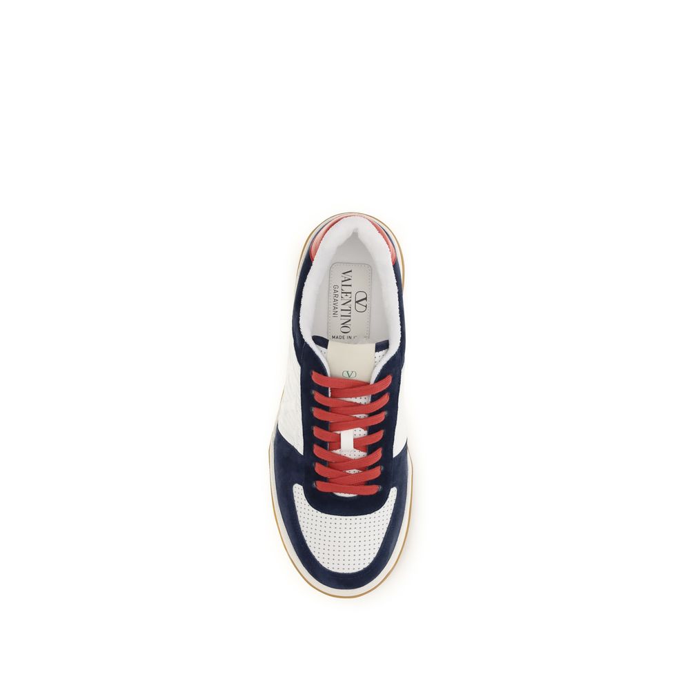 Valentino Garavani Multicolor Calf Leather Bos Taurus Sneakers