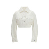 Givenchy White Cotton Denim Jacket - Cocoon Design