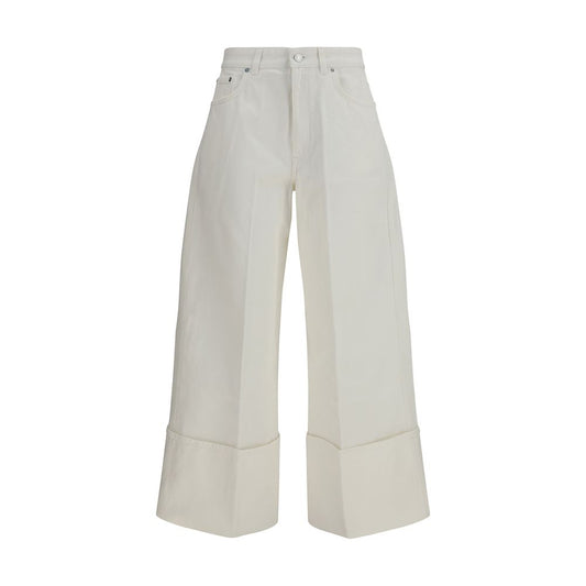 Givenchy Women's White Cotton Denim Jeans - SS26