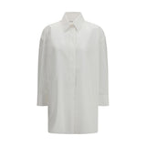 Givenchy White Cotton Backless Dress Shirt for Women