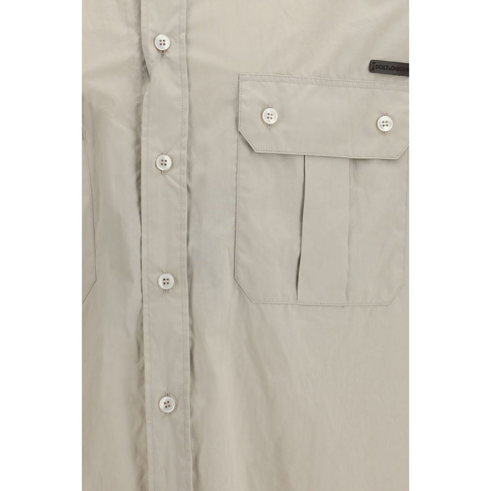 Chemise Dolce & Gabbana en coton beige