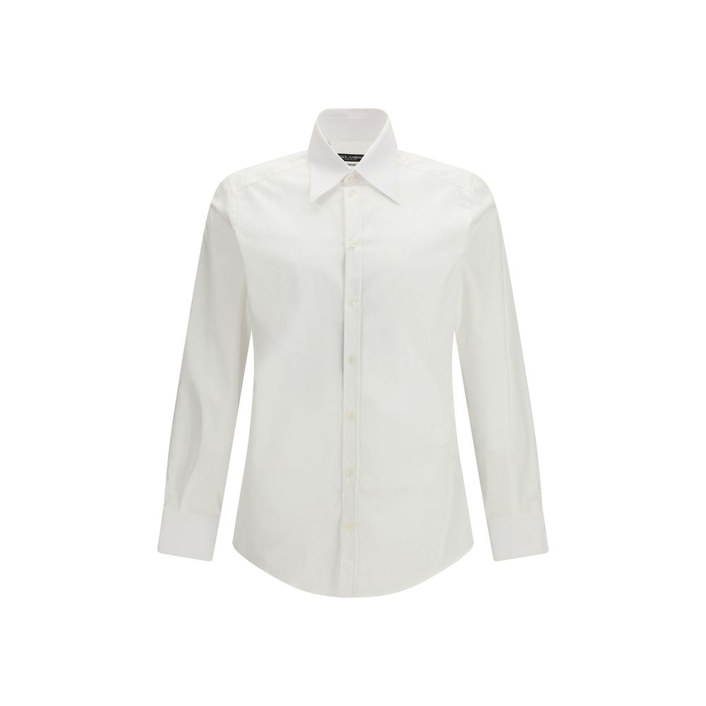 Chemise Dolce & Gabbana en vigogne alpaga blanc