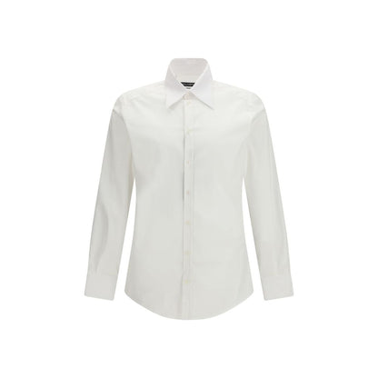 Chemise Dolce & Gabbana en vigogne alpaga blanc