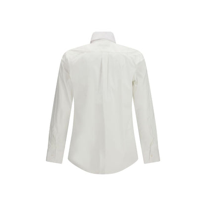 Chemise Dolce & Gabbana en vigogne alpaga blanc