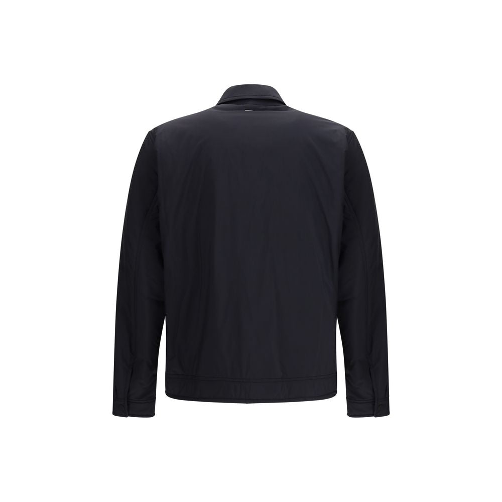 Herno Black Nylon Shell Jacket - Sustainable Style