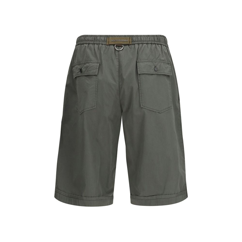 Shorts Bermudes Dolce & Gabbana en coton gris