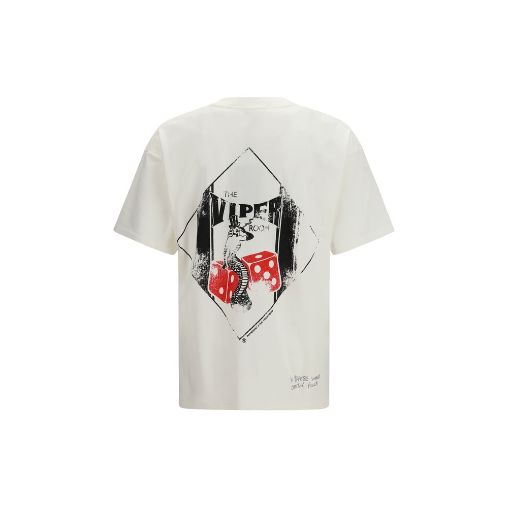 Represent Viper Room Dice White Cotton T-Shirt