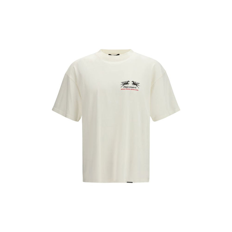T-shirt en coton blanc 24 Hour Service de Represent
