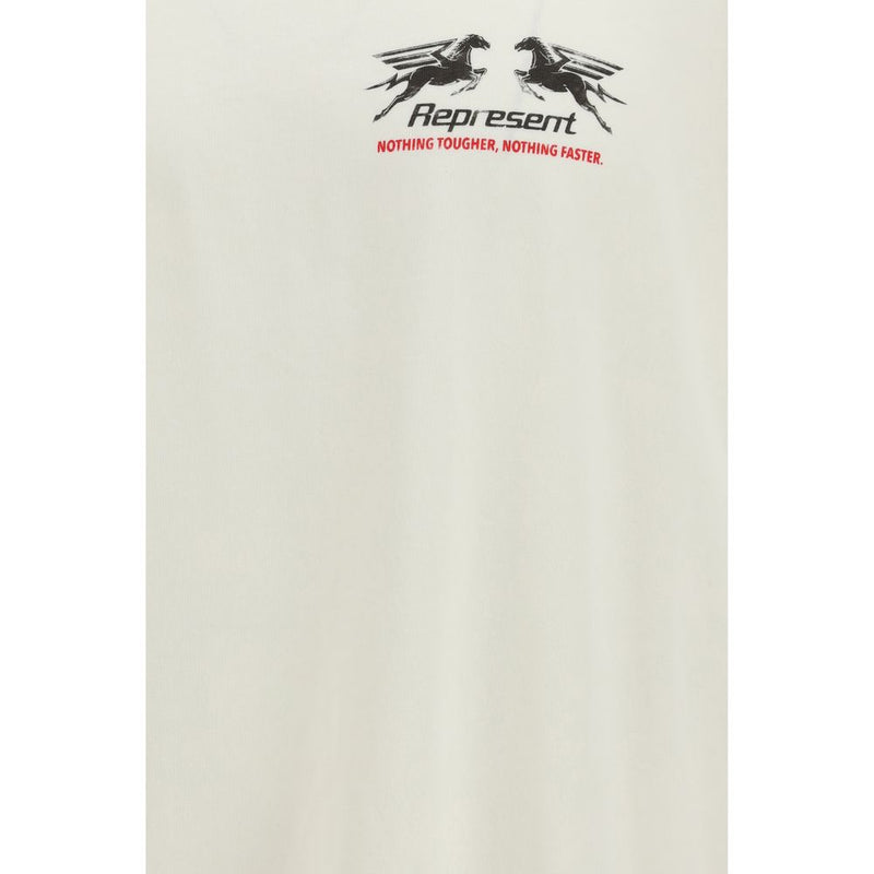 T-shirt en coton blanc 24 Hour Service de Represent