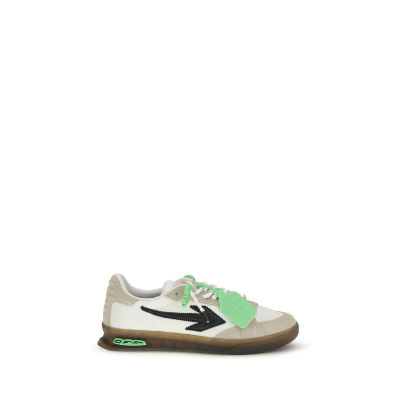 Baskets basses Off-White en cuir de veau multicolore Bos Taurus