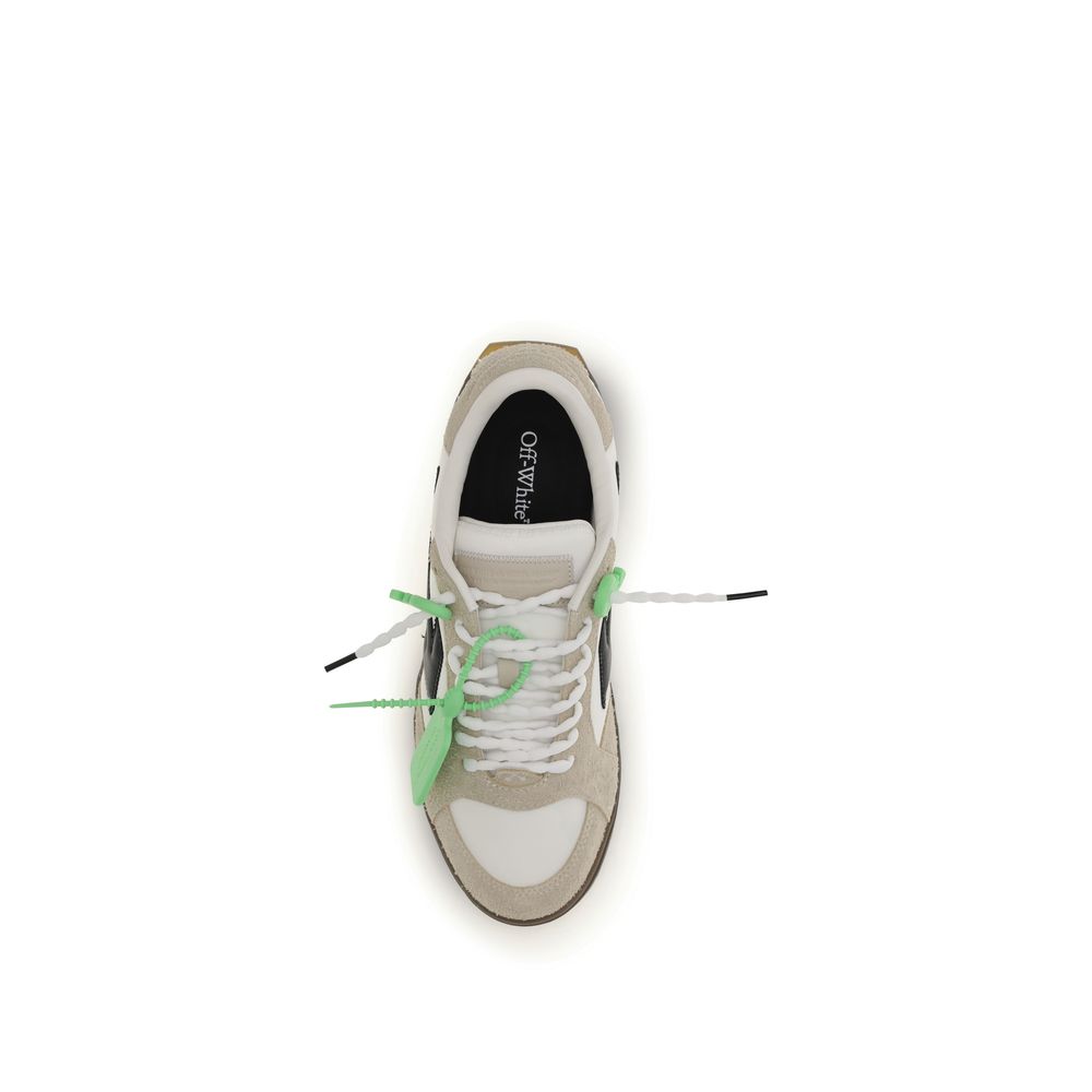 Baskets basses Off-White en cuir de veau multicolore Bos Taurus