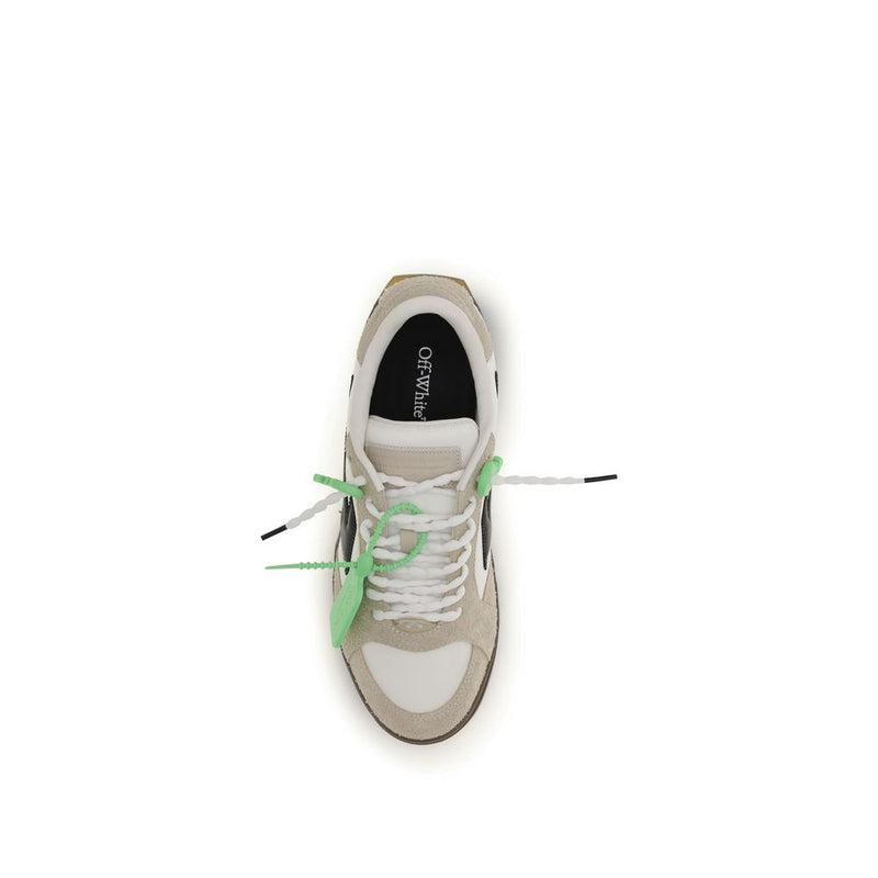 Baskets basses Off-White en cuir de veau multicolore Bos Taurus