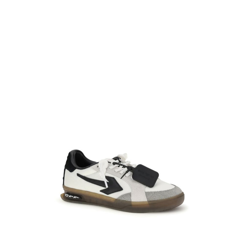 Baskets basses Off-White en cuir de veau multicolore Bos Taurus