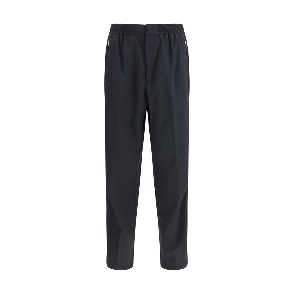 LAMINAR Black Polyester Pants - Functional & Stylish