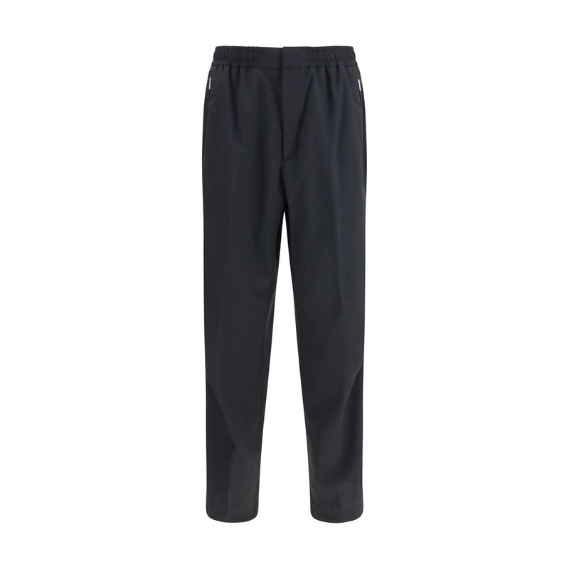 LAMINAR Black Polyester Pants - Functional & Stylish