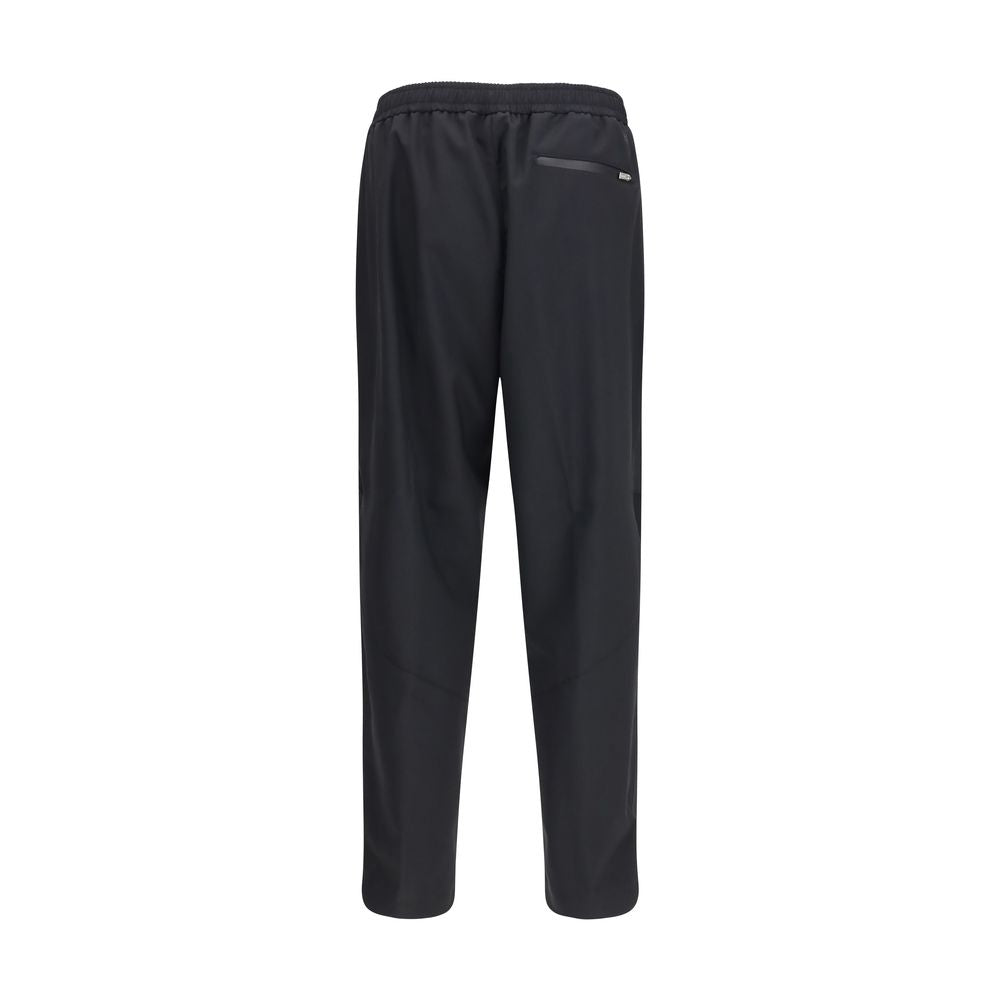 LAMINAR Black Polyester Pants - Functional & Stylish