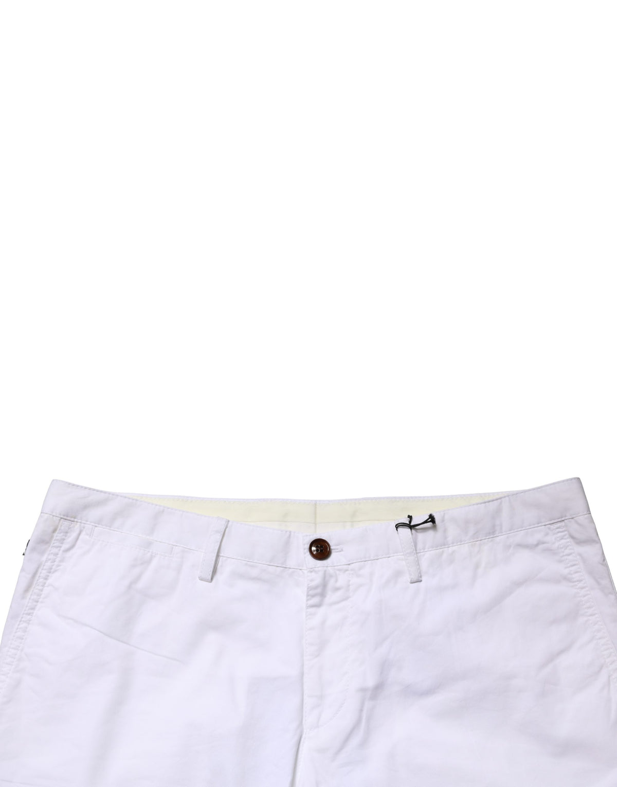 Hugo Boss Pantalon chino coupe slim taille mi-basse blanc