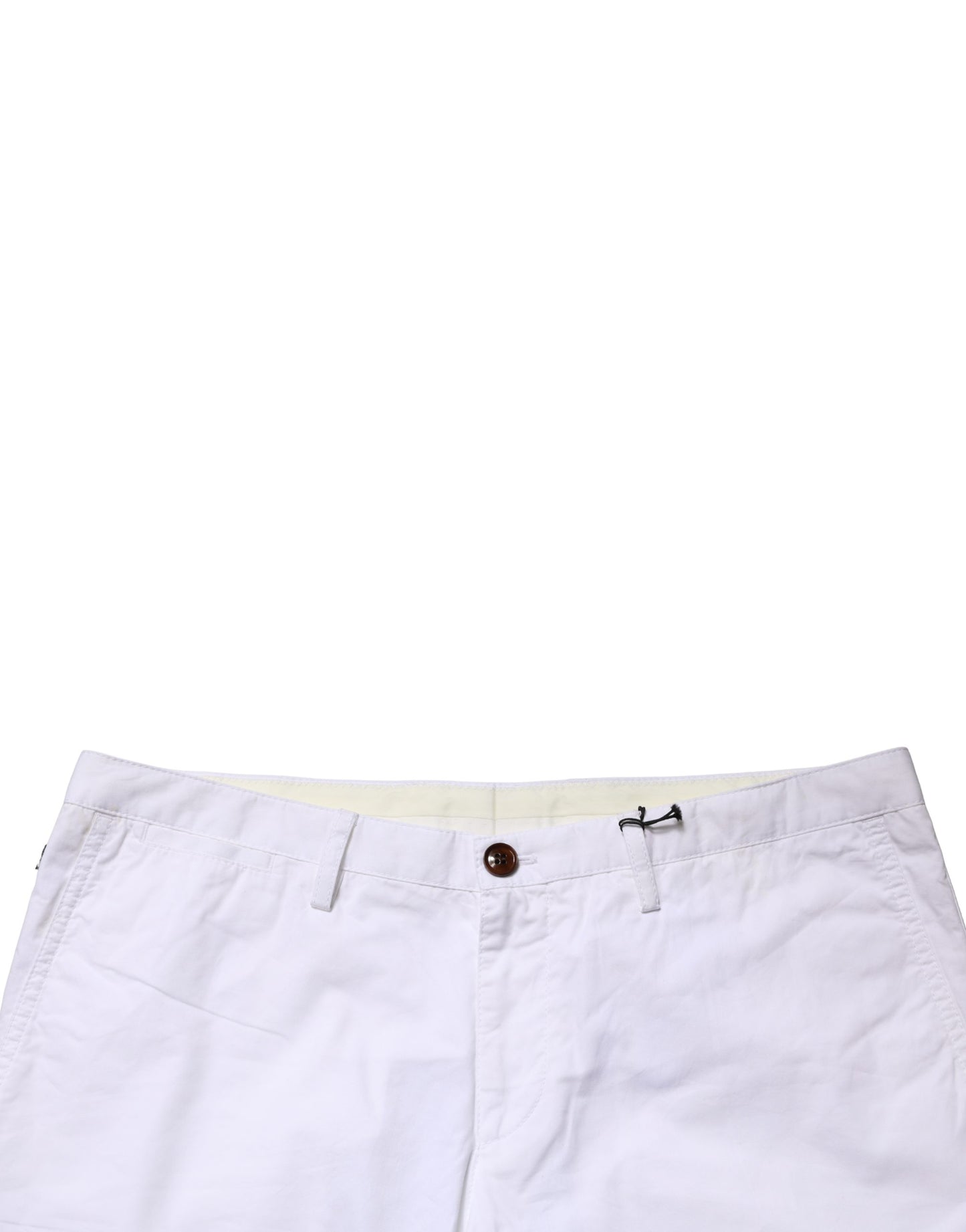 Hugo Boss Pantalon chino coupe slim taille mi-basse blanc