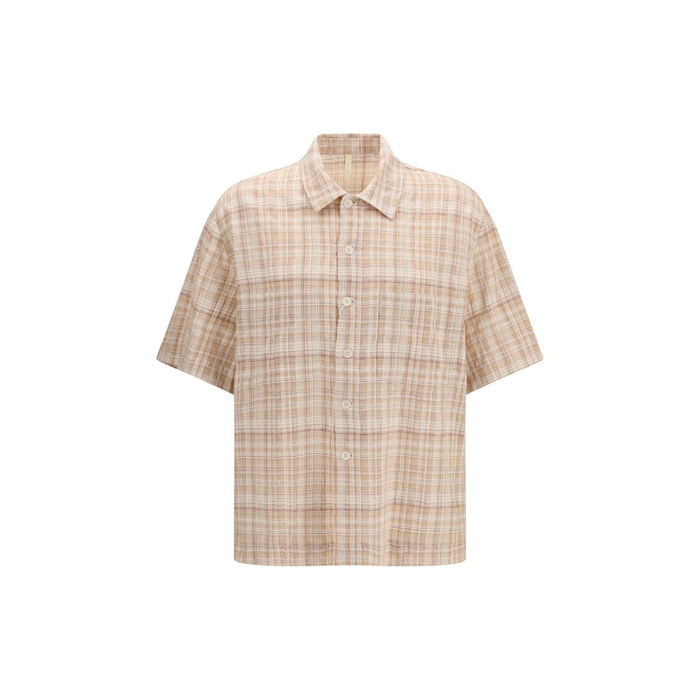 Chemise à motifs en coton orange Sunflower Adam