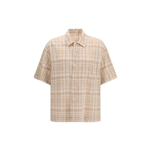 Chemise à motifs en coton orange Sunflower Adam