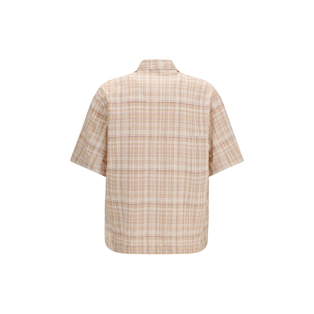 Chemise à motifs en coton orange Sunflower Adam