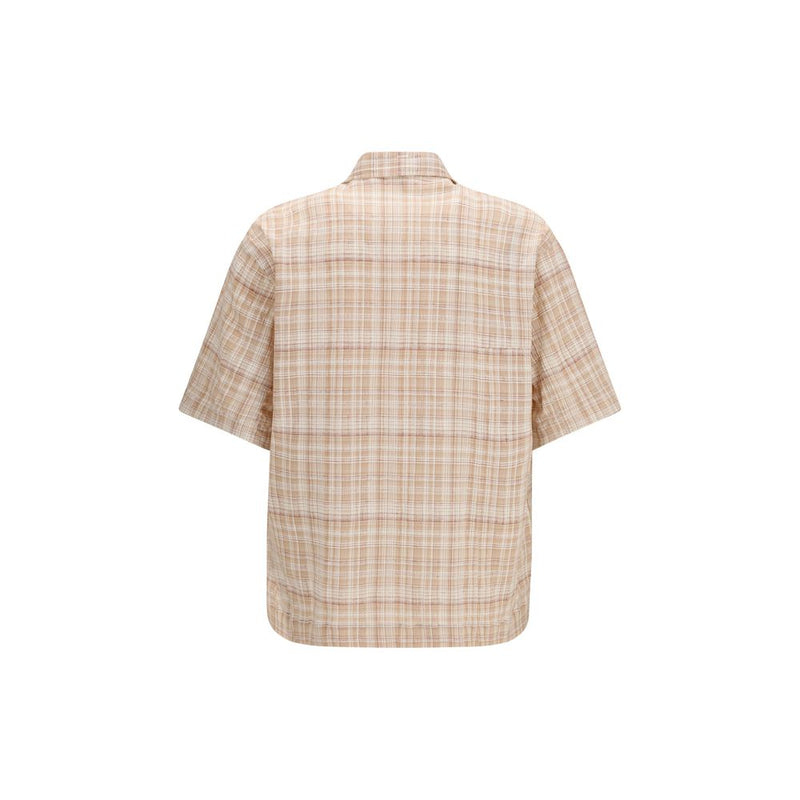 Chemise à motifs en coton orange Sunflower Adam