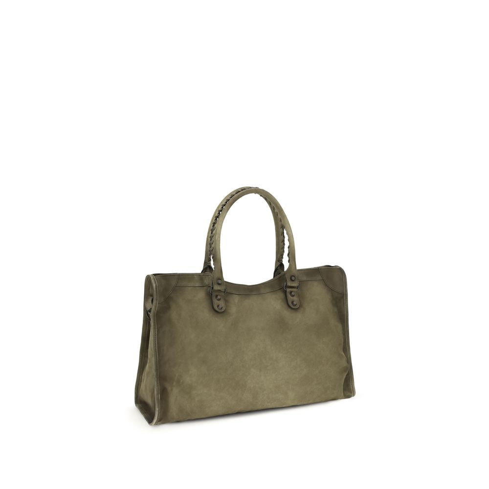 Balenciaga Tweekleurige Kalfsleren Bos Taurus Schoudertas