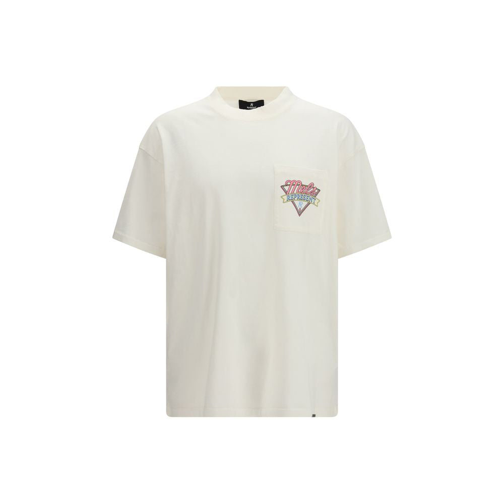 T-shirt en coton blanc Mel’s Diner de Represent
