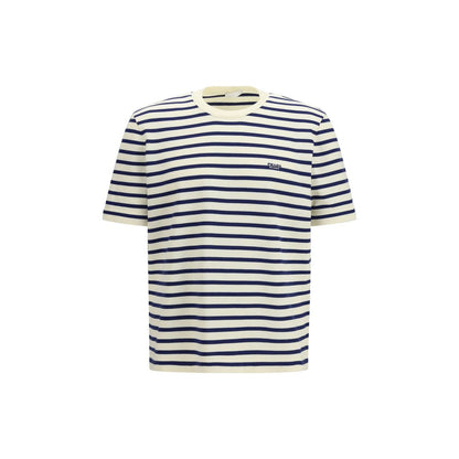 Sweat-shirt Prada en coton bleu