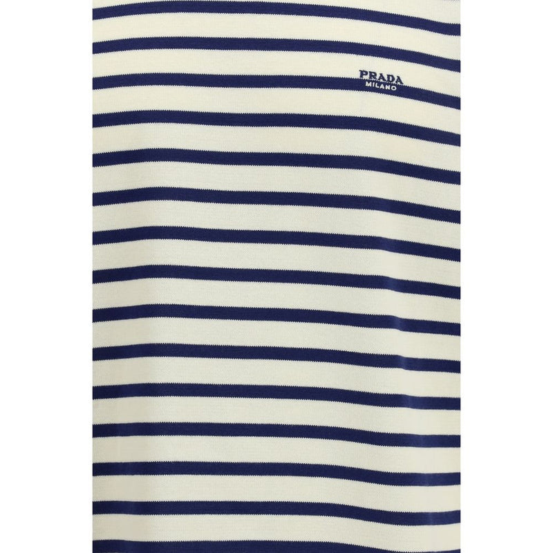 Prada Blauw Katoenen Sweatshirt