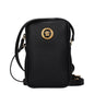 Versace zwarte leren crossbodytas