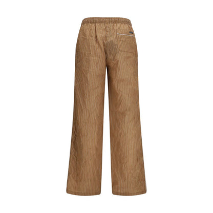 Pantalon décontracté Dolce & Gabbana en lin marron