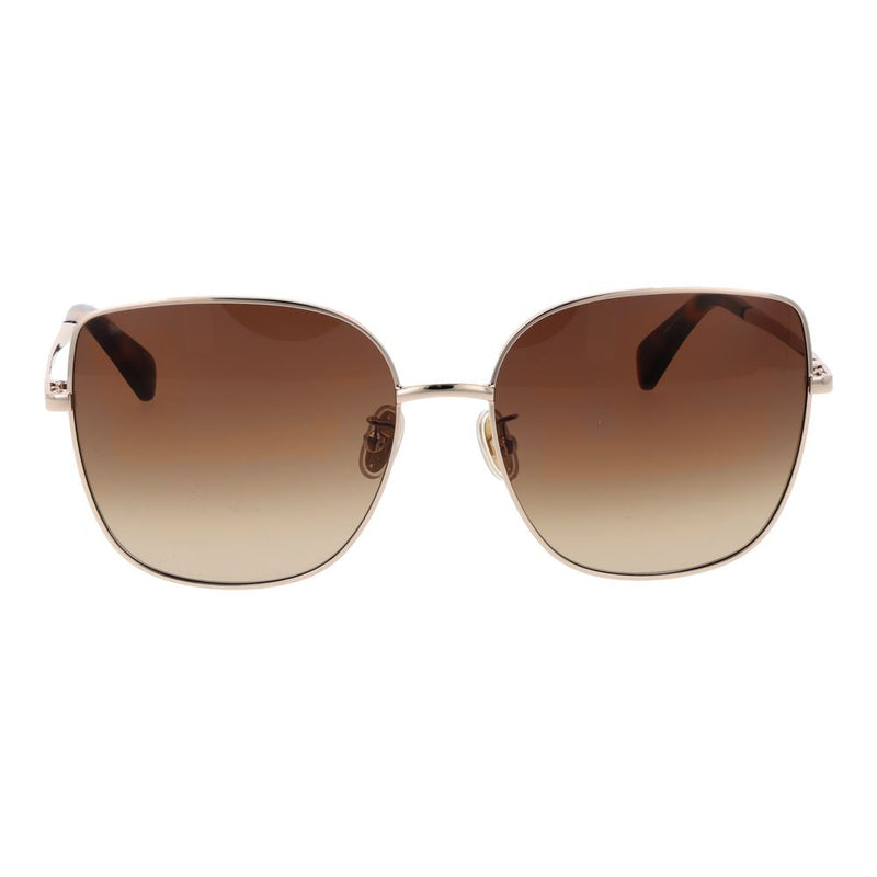 Max Mara Rose Gold Metal Sunglasses for Women - Elegant Protection