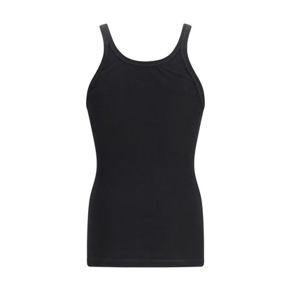 Haut en coton noir Dolce & Gabbana
