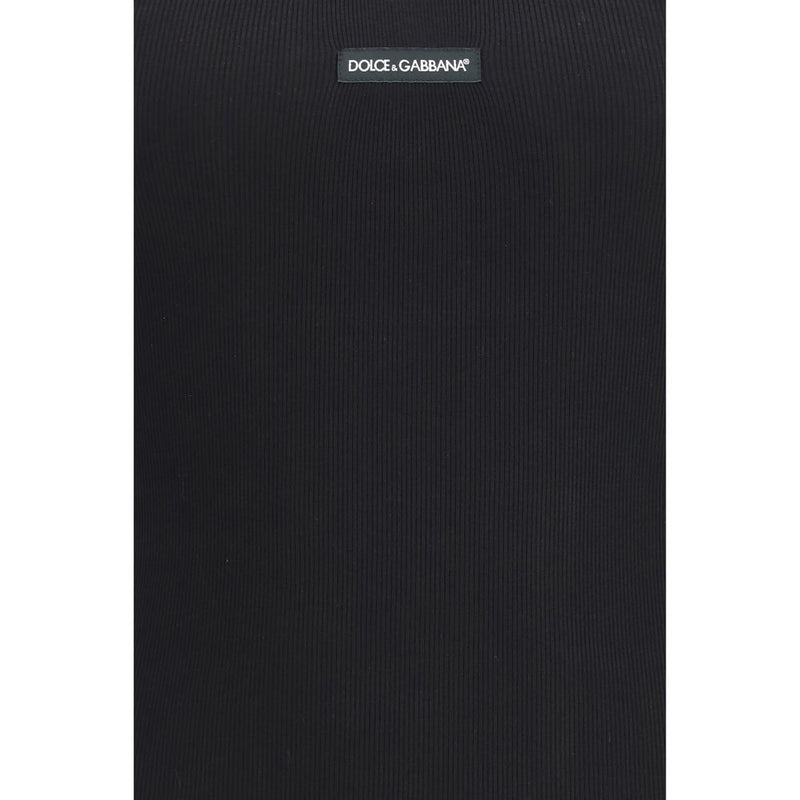 Dolce & Gabbana Black Cotton Top