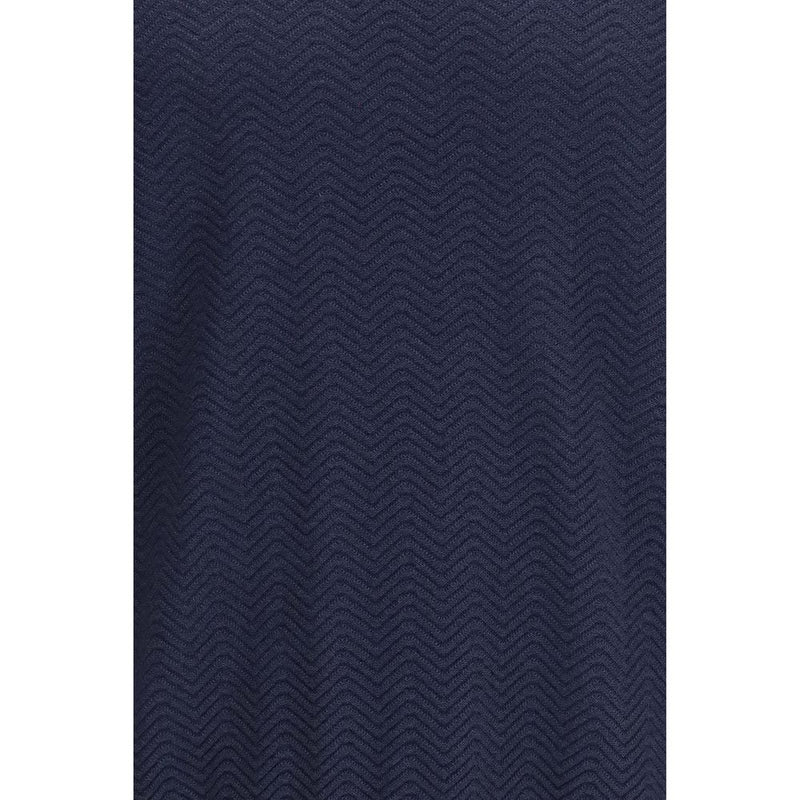 Giorgio Armani Blue Silk Sweatshirt