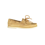 Lumberjack Beige Leather Men Classic Shoe