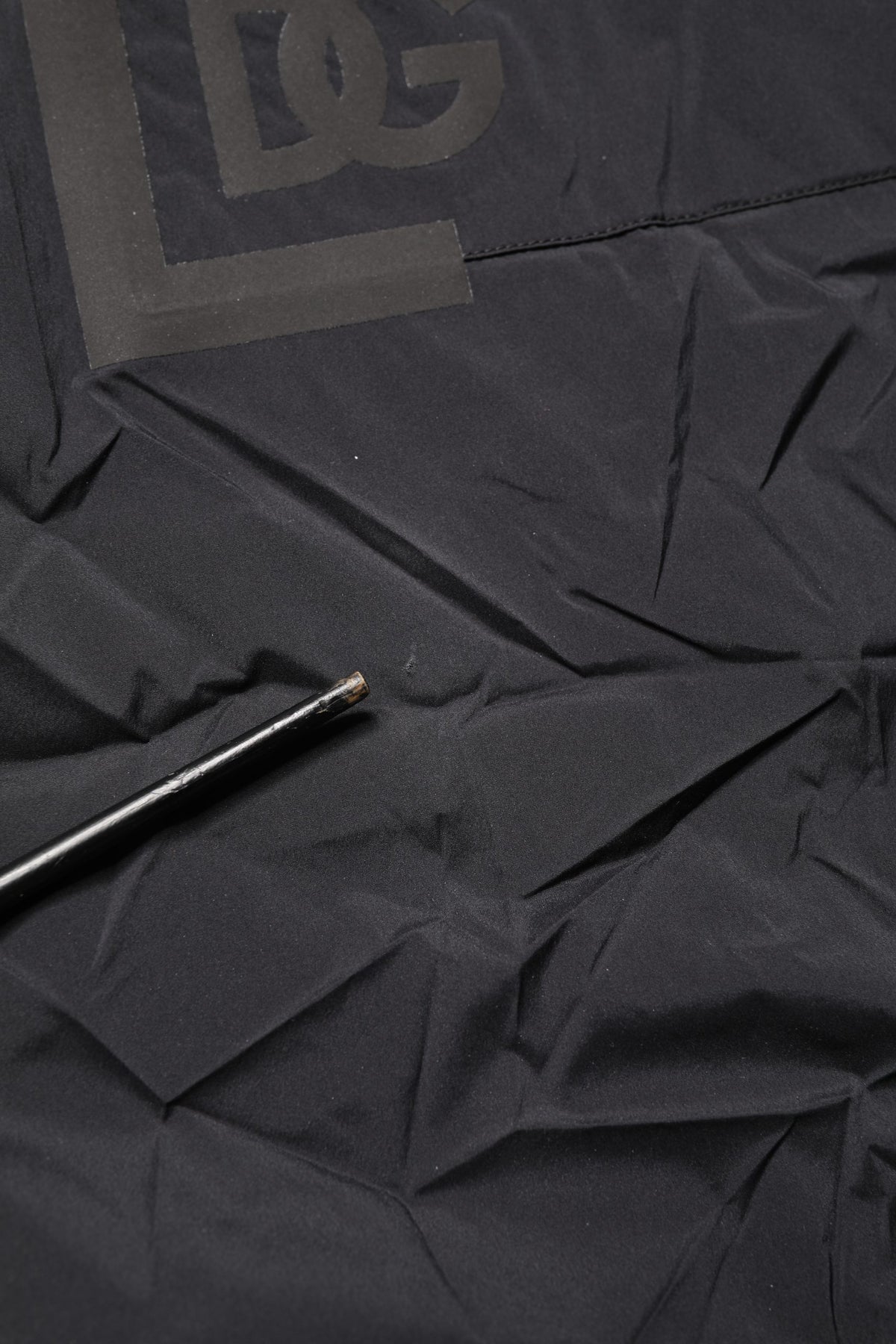 Dolce & Gabbana Black Nylon Elastic Waist Swim Shorts
