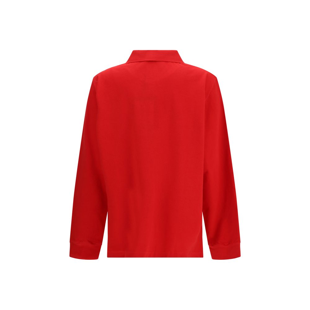 Prada Multicolor Cotton Polo Shirt - Oversized Fit
