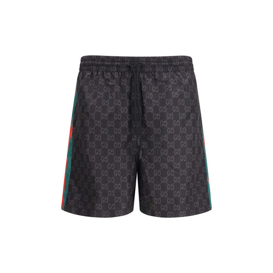 Gucci Zwarte Nylon Shorts