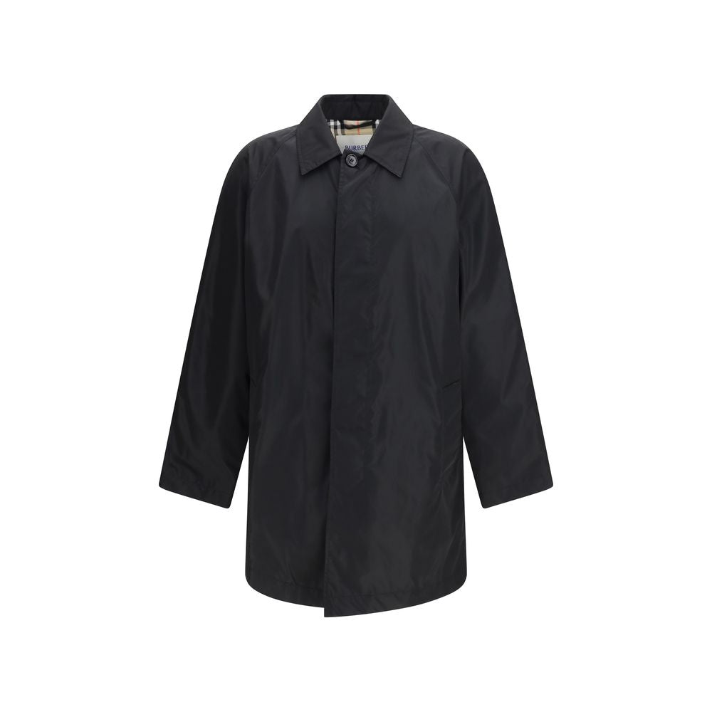 Manteau Burberry en polyester noir