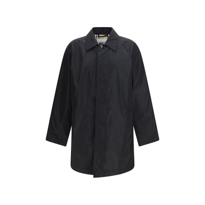 Manteau Burberry en polyester noir