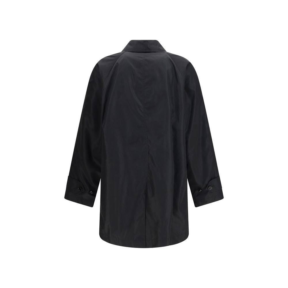 Manteau Burberry en polyester noir