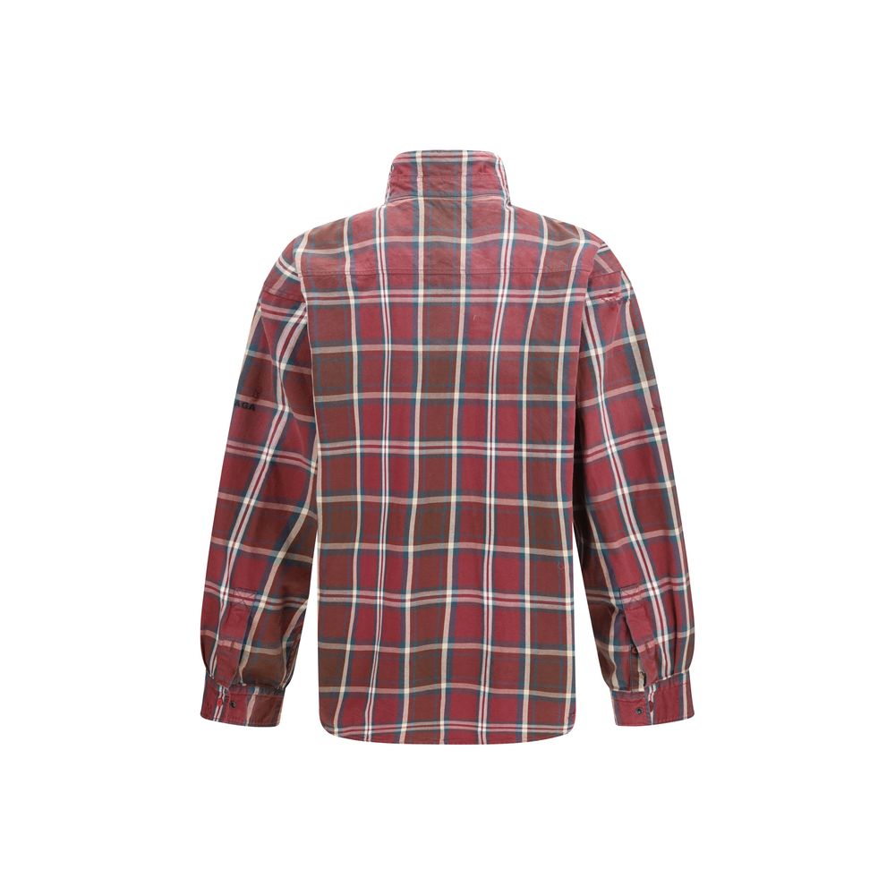 Chemise Balenciaga multicolore en polyester à motifs