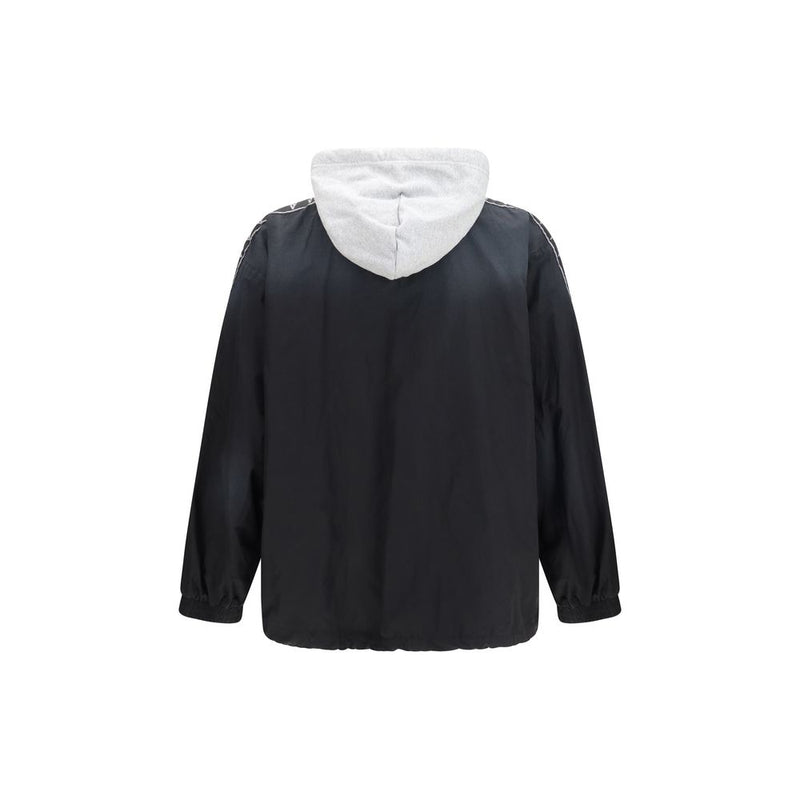 Balenciaga Black Polyester Shell Jacket